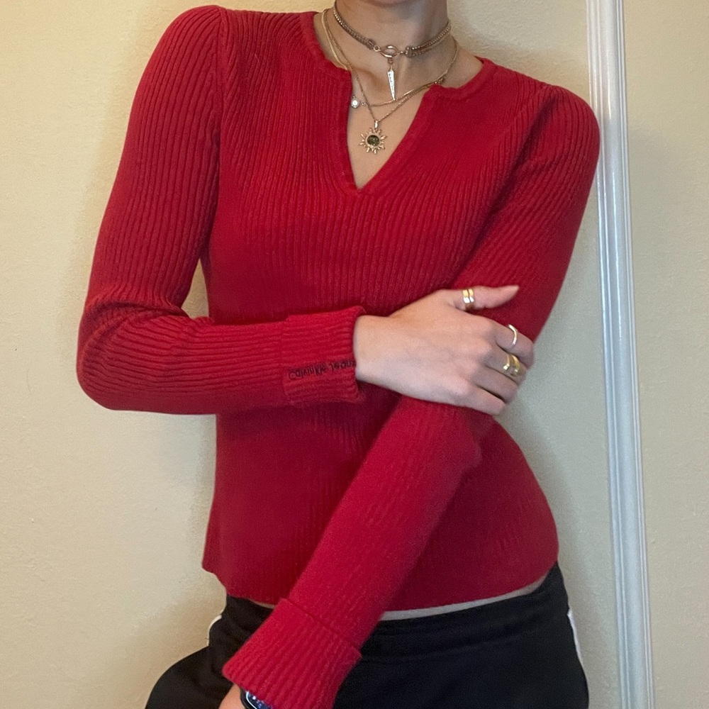 Calvin Klein Red Sweater